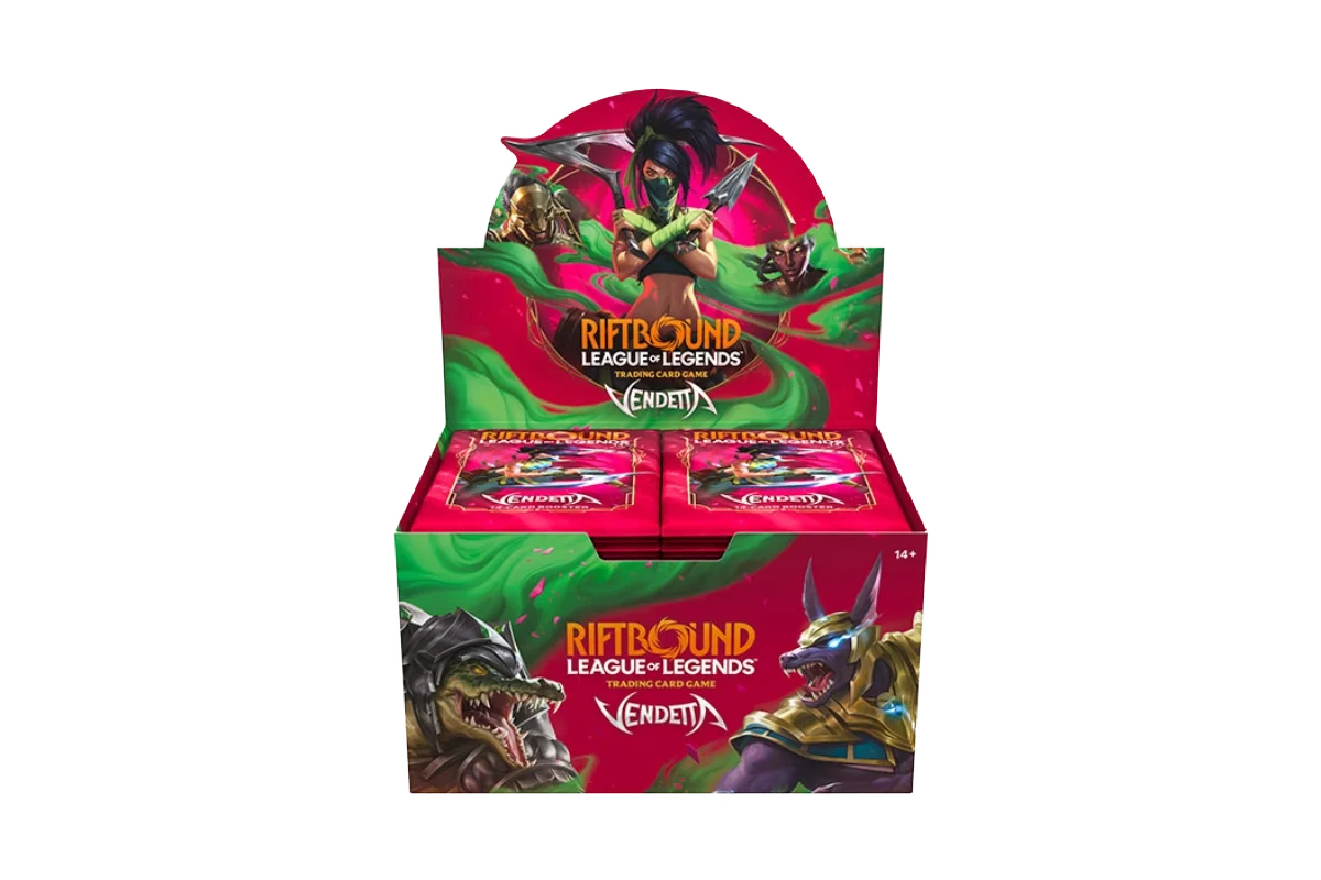 Riftbound League of Legends TCG Set 4 Vendetta booster display box