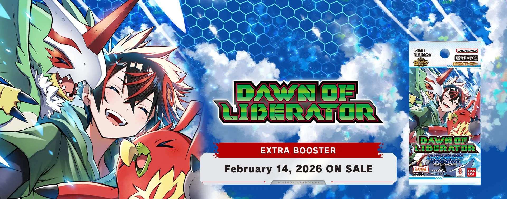Digimon: Extra Booster Dawn Of Liberator [EX-11]