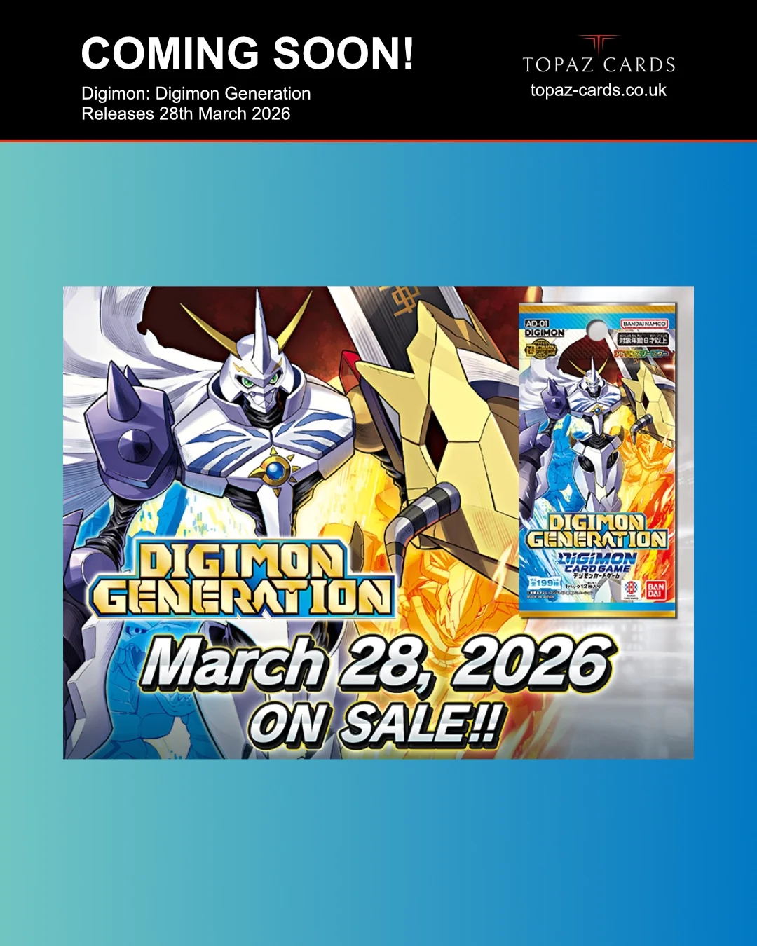 Digimon: Advanced Booster Digimon Generation [AD-01]