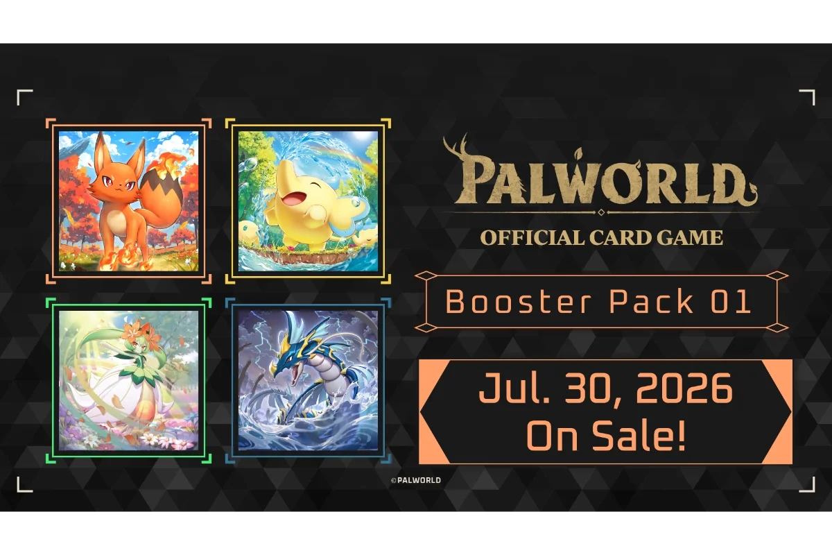 Palworld Official Card Game Release Date Slide
