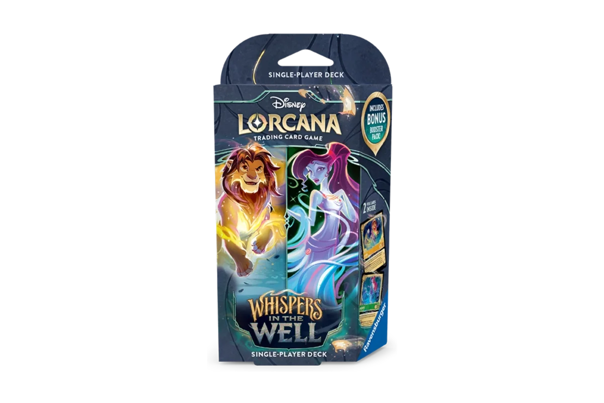 Disney Lorcana - Whispers in the Well (Set 10) - Spectacular Specters Starter Deck