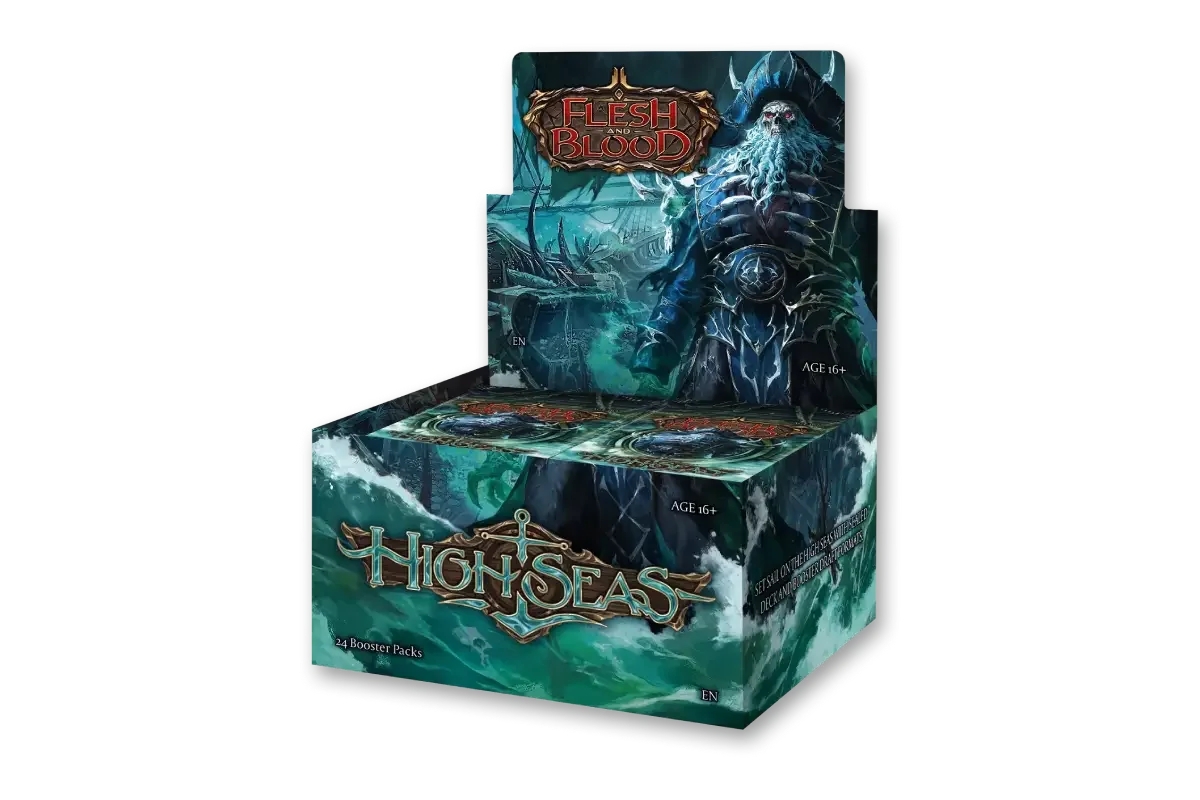 Flesh and Blood TCG - High Seas - English Booster Display (24 Packs)