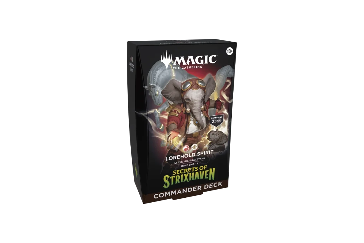 Magic: The Gathering Secrets of Strixhaven Commander Deck Lorehold Spirit left angle
