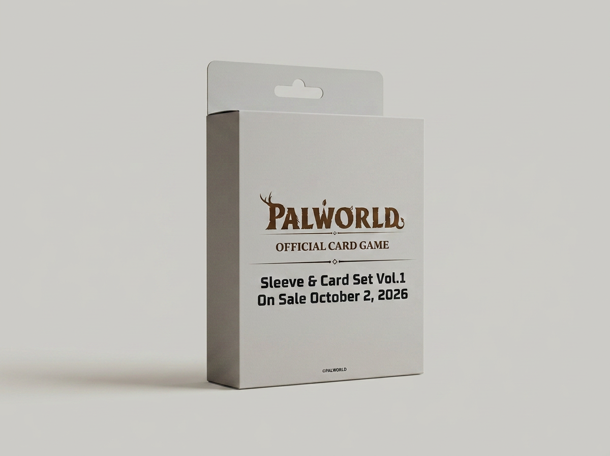 Palworld OFFICIAL CARD GAME - Sleeve & Card Set - Vol.1