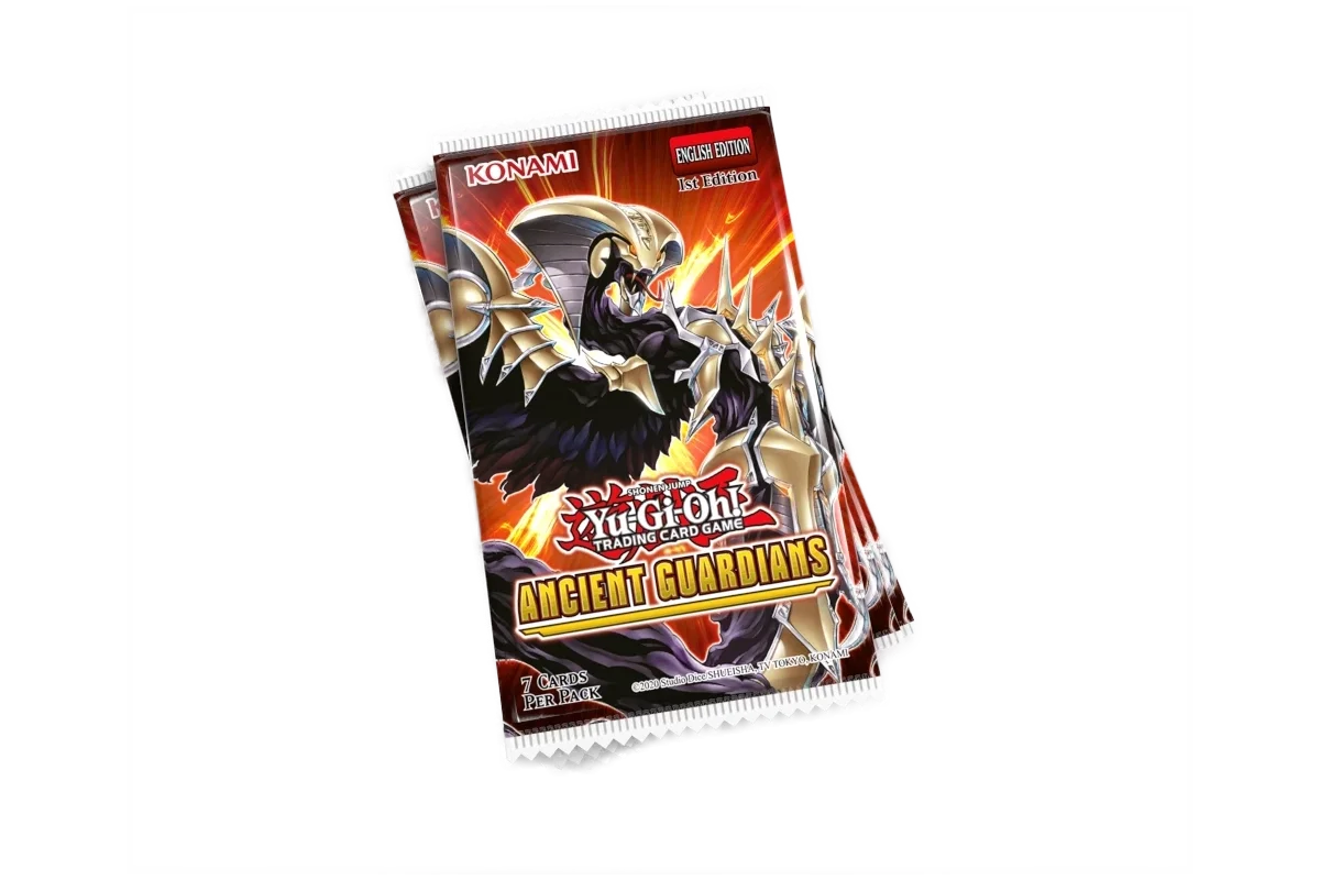 Yu-Gi-Oh! Ancient Guardians booster pack featuring Ursarctic archetype artwork