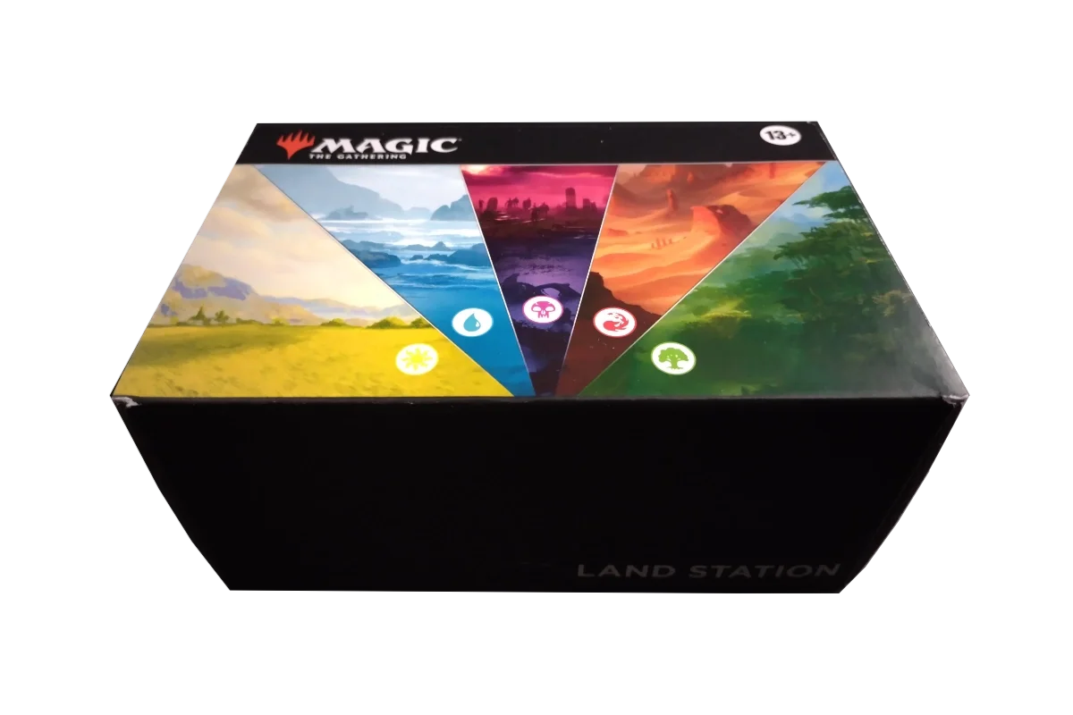 Magic: The Gathering - Tarkir: Dragonstorm Land Station (400 Basic Lands)