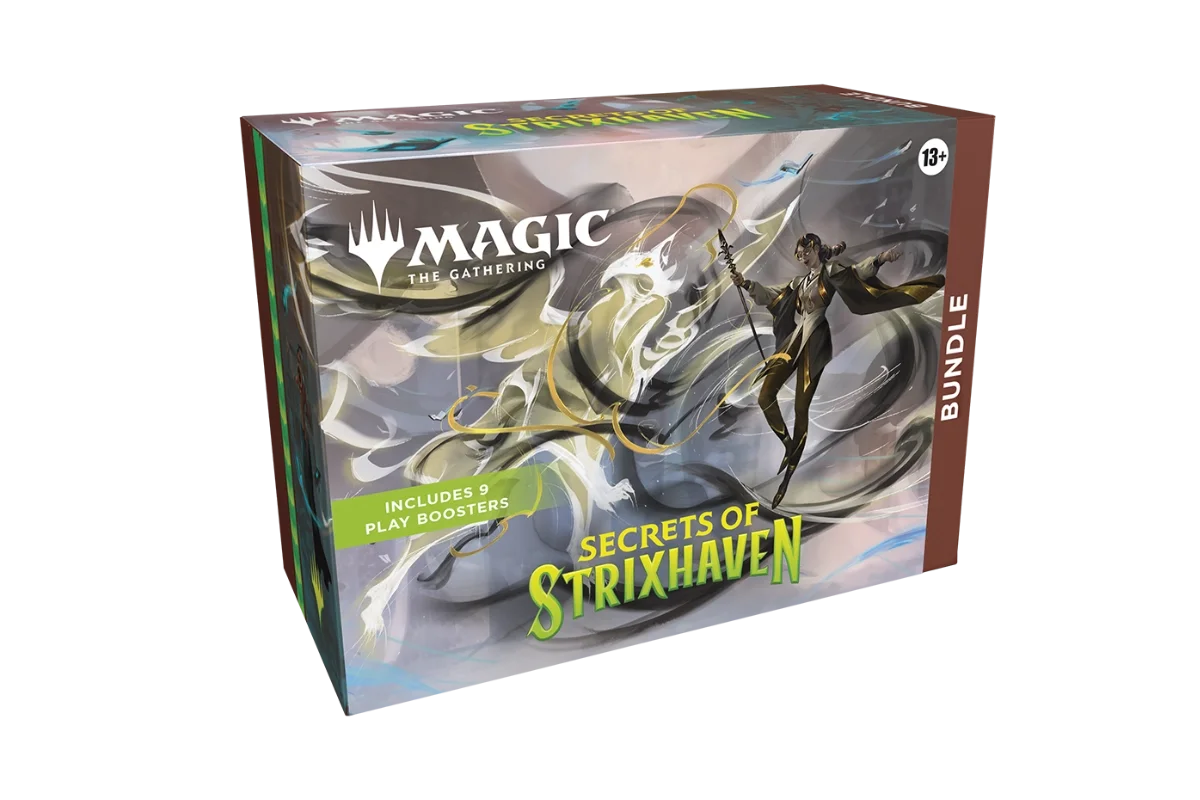 Magic: The Gathering Secrets of Strixhaven Bundle featuring Strixhaven elder dragons