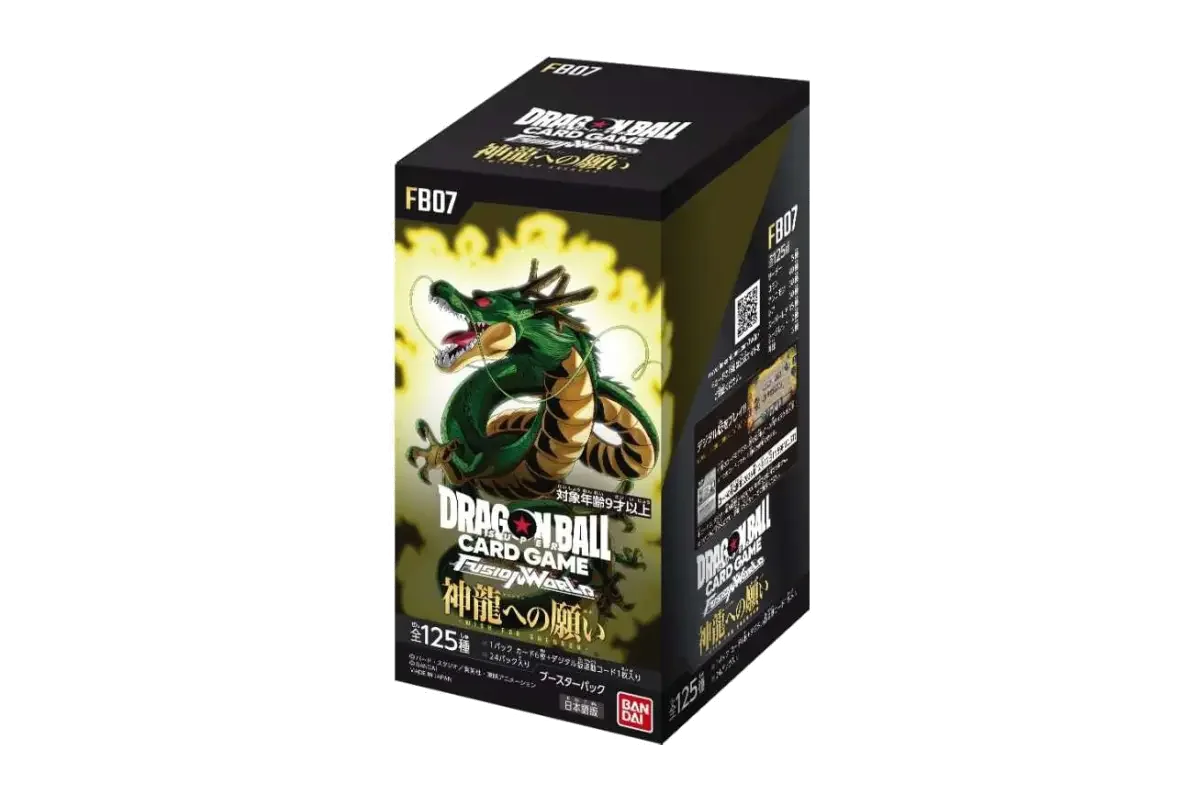 Dragon Ball Super Card Game: Fusion World - Wish For Shenron (FB07) - Japanese Booster Box