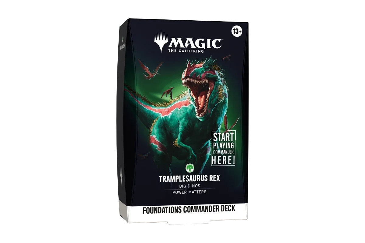 Magic: The Gathering | Foundations | Commander Deck - Tramplesaurus Rex