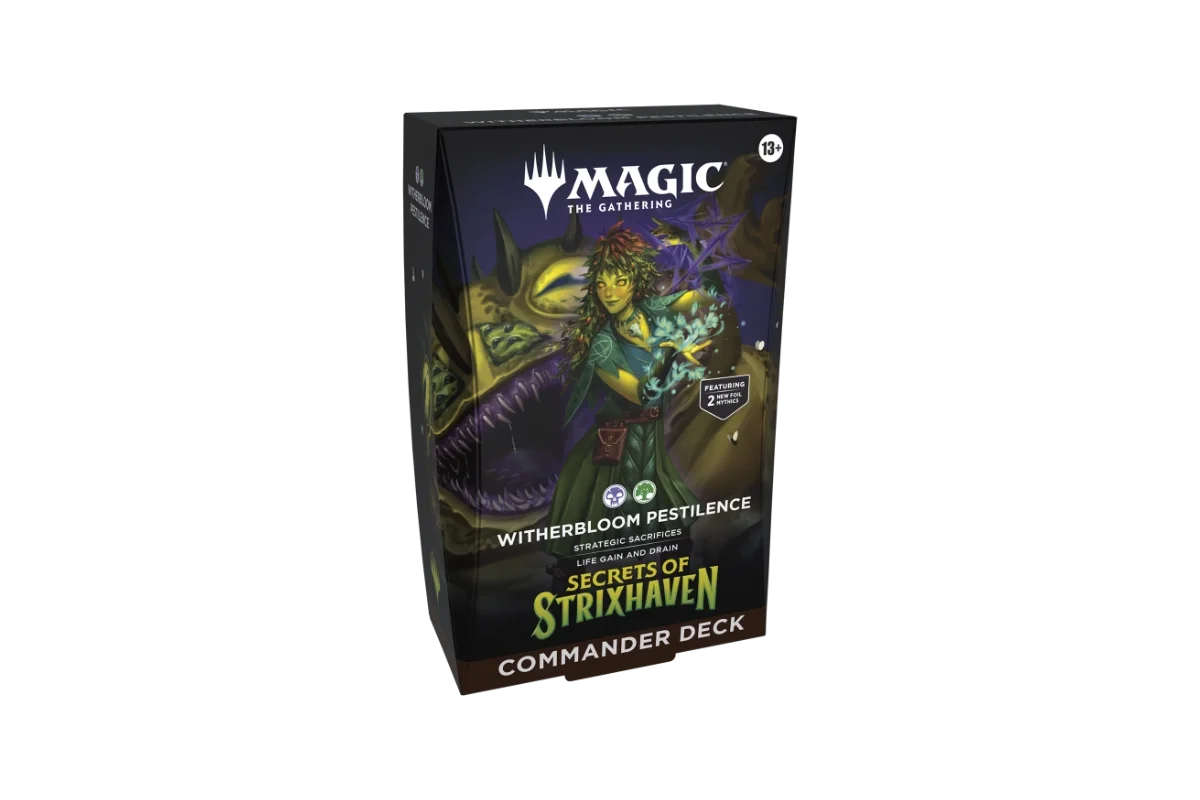 [PREORDER - 24 April 2026] Magic: The Gathering - Secrets of Strixhaven - Commander Deck: Witherbloom Pestilence