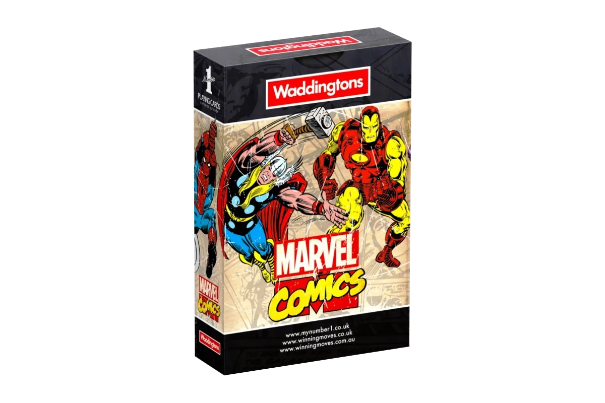 Waddingtons Number 1 Playing Cards - Marvel Comics Retro