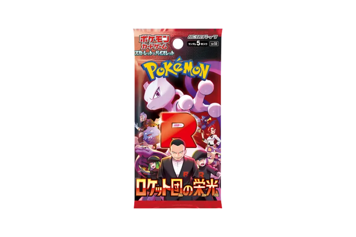 Pokémon Card Game - Glory of Team Rocket (SV10) - Japanese Booster Pack