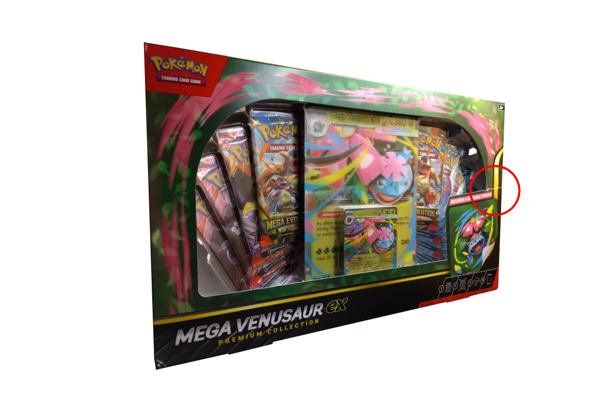[B-GRADE] Pokémon TCG - Mega Venusaur ex Premium Collection