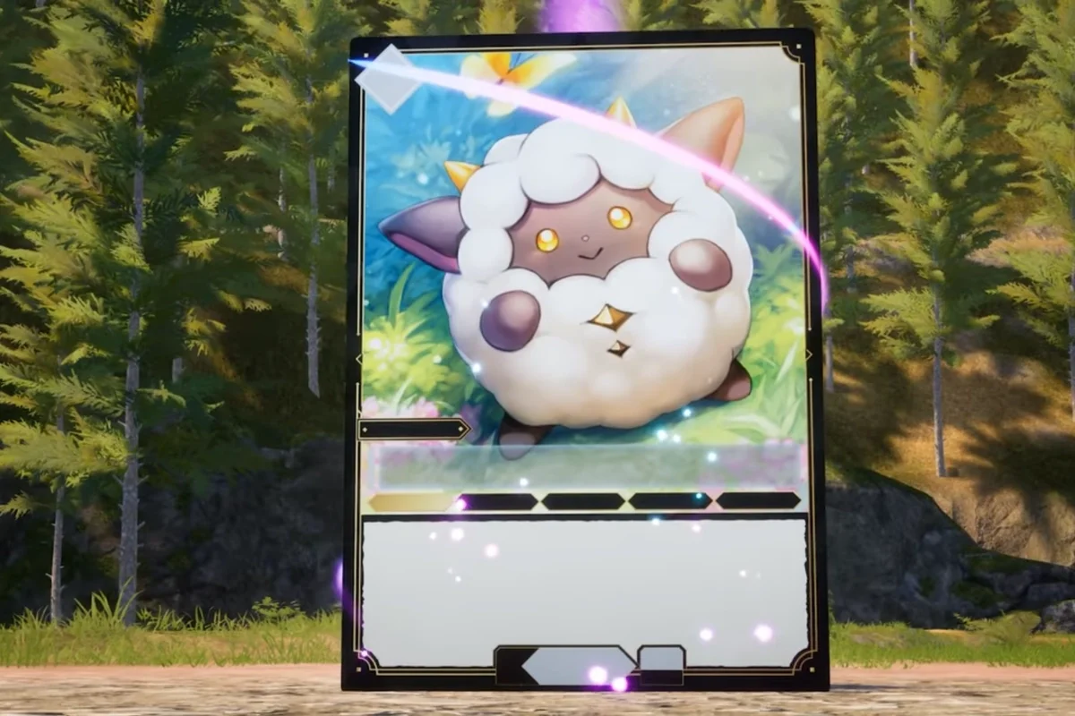 Palworld Official Card Game Lamball Pal card placeholder