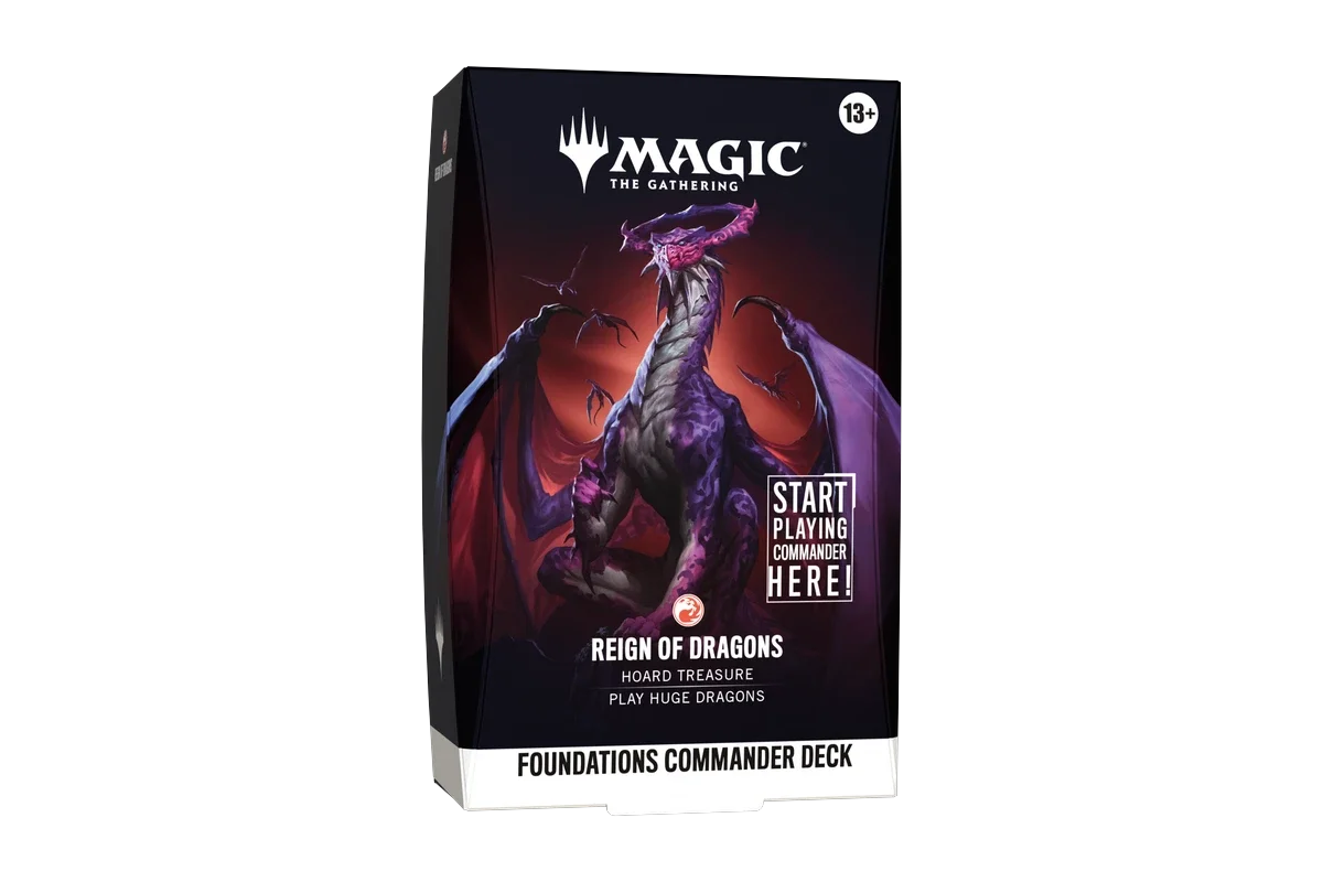 Magic: The Gathering | Foundations | Commander Deck - Reign of Dragons