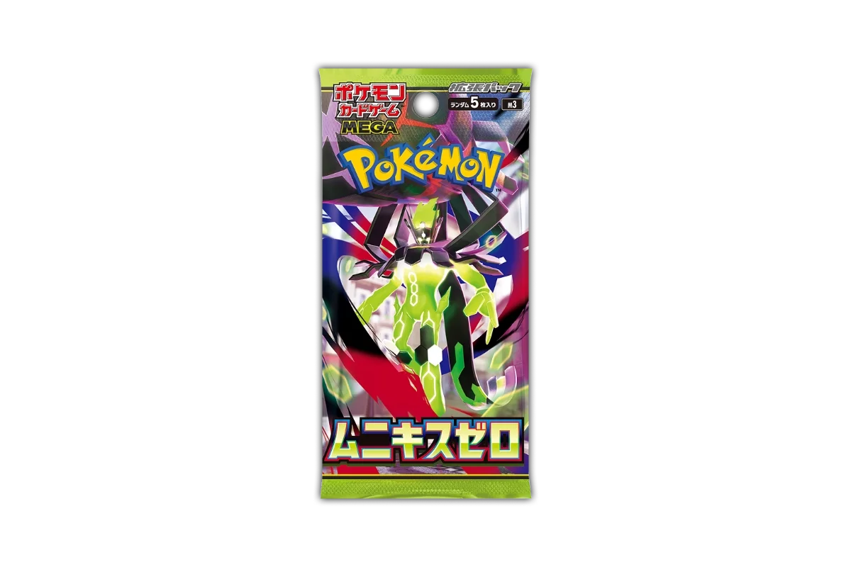 Pokémon TCG MEGA m3 Nihil Zero Japanese booster pack featuring Mega Zygarde ex