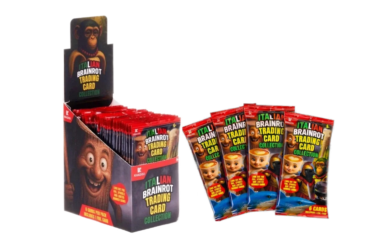 Italian Brainrot Trading Card Game - Wave 1 Booster Pack