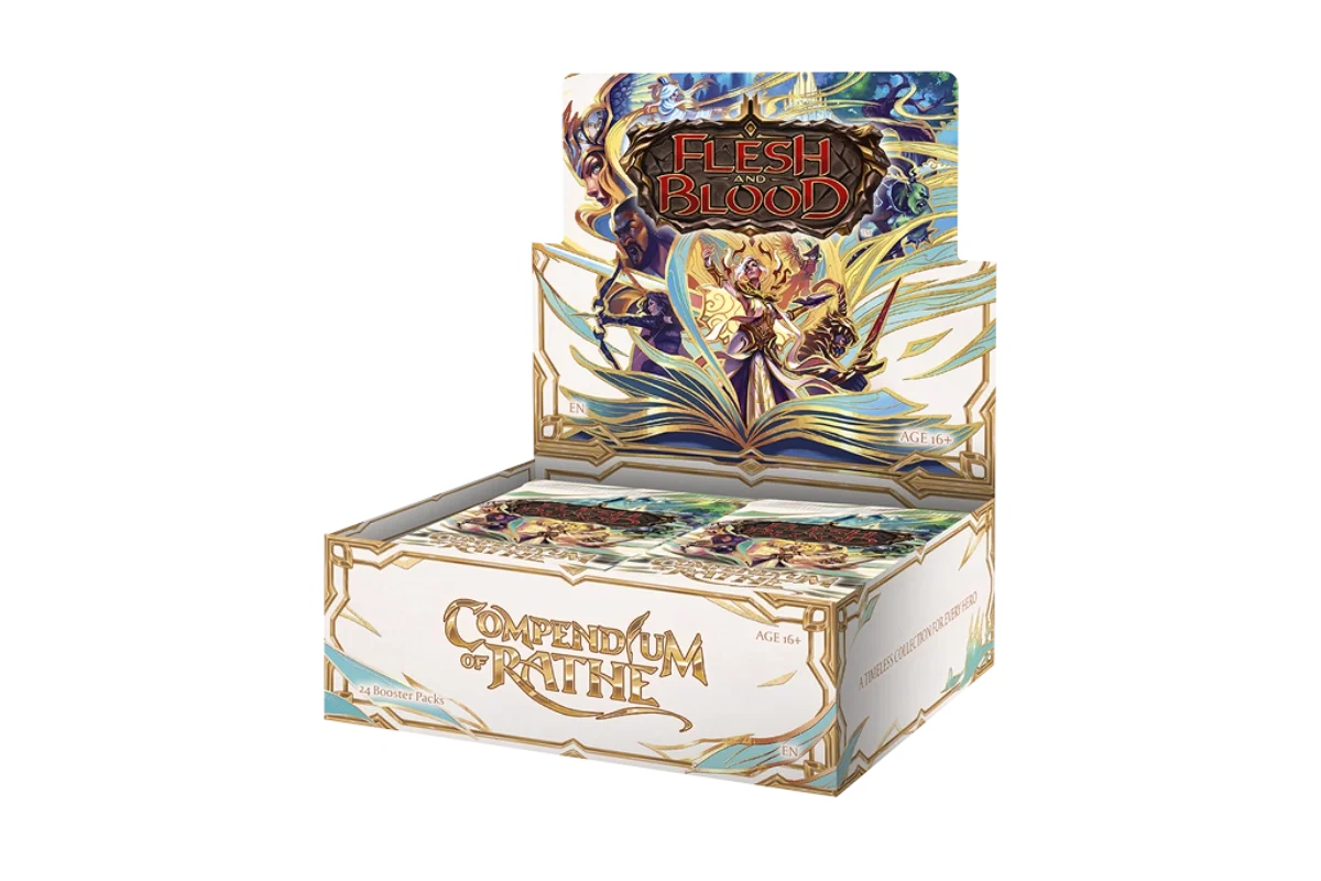 Flesh and Blood TCG - Compendium of Rathe - Booster Display (24 Packs)