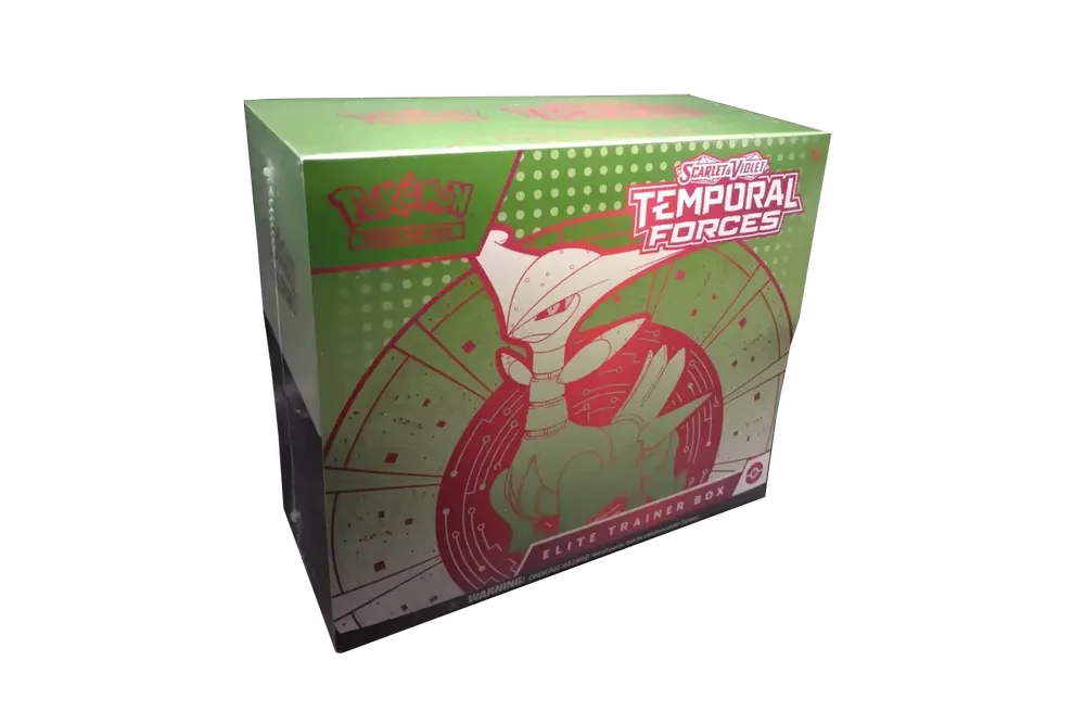 tef booster box Pokmon TCG English - Temporal Forces Violet 5 Pokmon Temporal Forces Iron Leaves