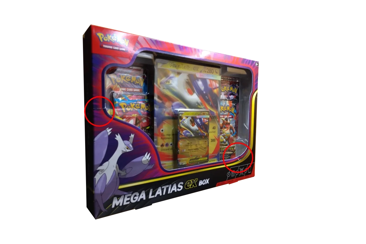 [B-GRADE] Pokémon TCG - Mega Latias ex Box