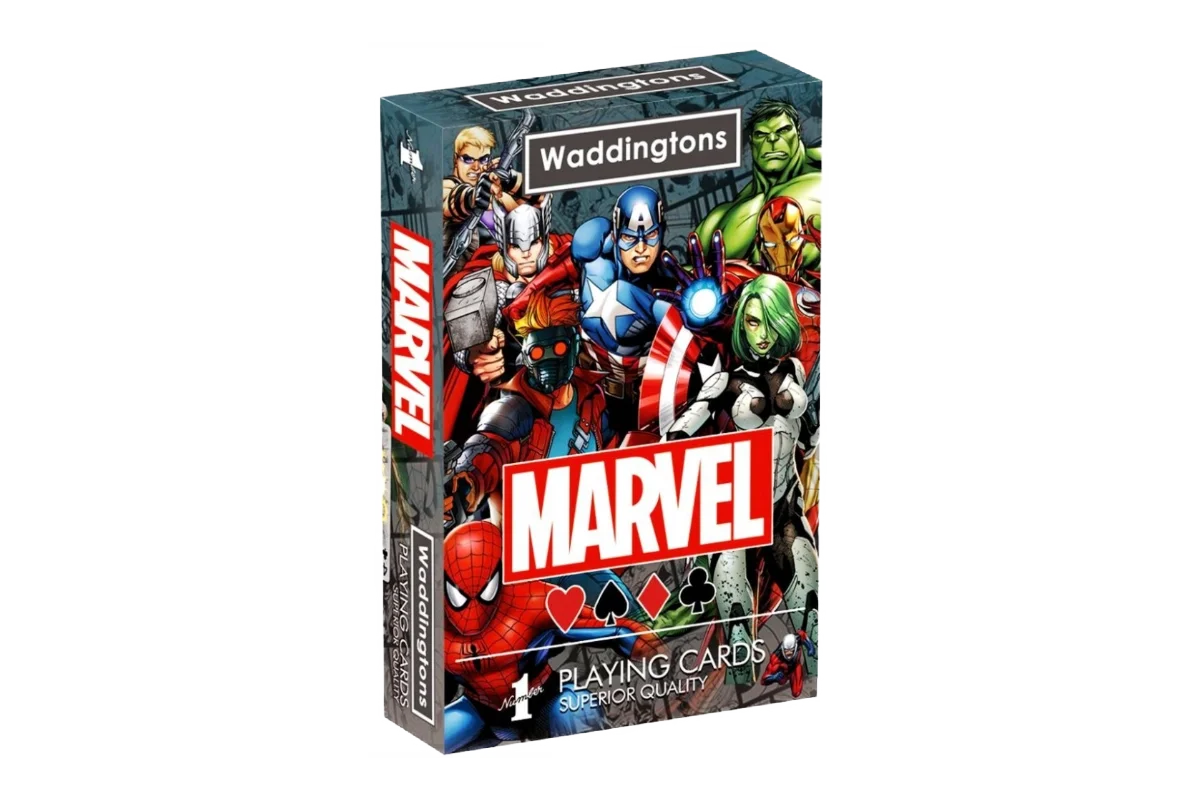 Waddingtons Number 1 Playing Cards - Marvel Universe