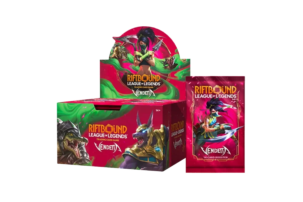 Riftbound TCG Set 4: Vendetta Booster Box — Topaz Cards