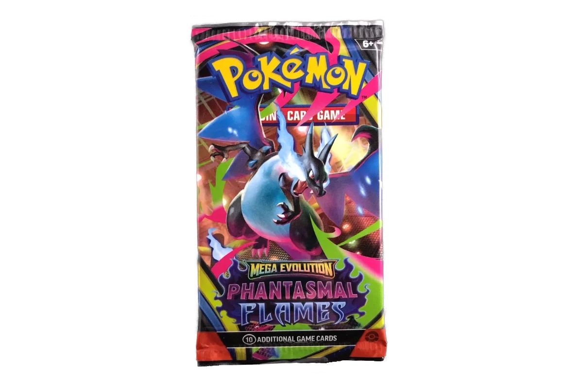 Pokémon TCG - Mega Evolution: Phantasmal Flames (PFL) - English Single Booster Pack