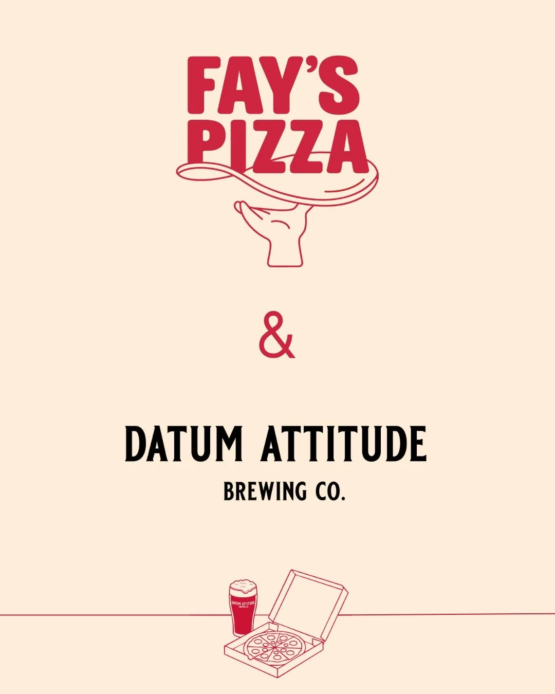 WE&rsquo;RE HEADING TO @datumattitudebrewingco 

Join us on selected dates in April, followed by a full residency throughout May.

Pizza and craft beer all spring long 🍺🍕

#pizza #beer #thingstodoinessex
