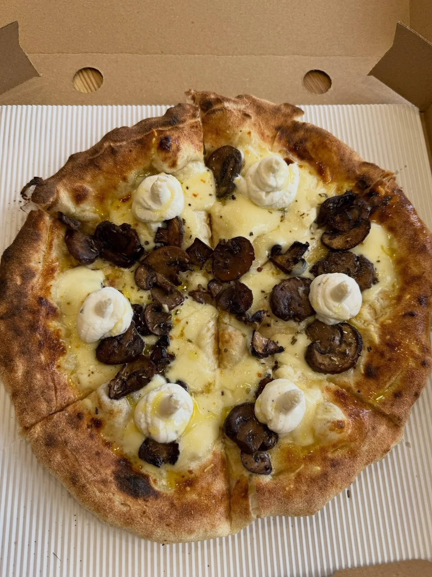 You may have noticed our pizzas all have names&hellip; and yes, we mean literally.

Each one is inspired by a person or a memory, so we thought it&rsquo;s only right we introduce them properly.

Meet: ✨ Patricia ✨

A lighter, more delicate option, bu