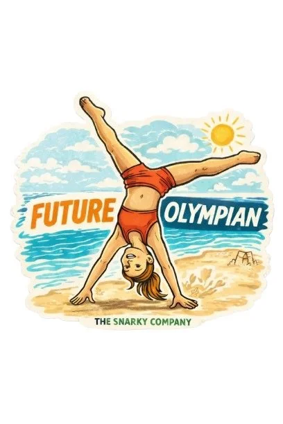 Future Olympian sticker