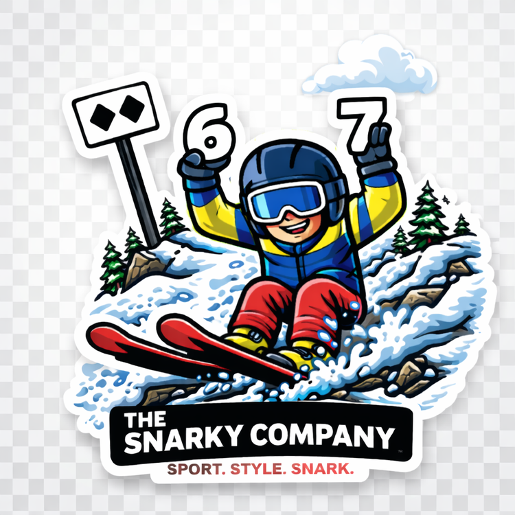 Snarky 67 sticker