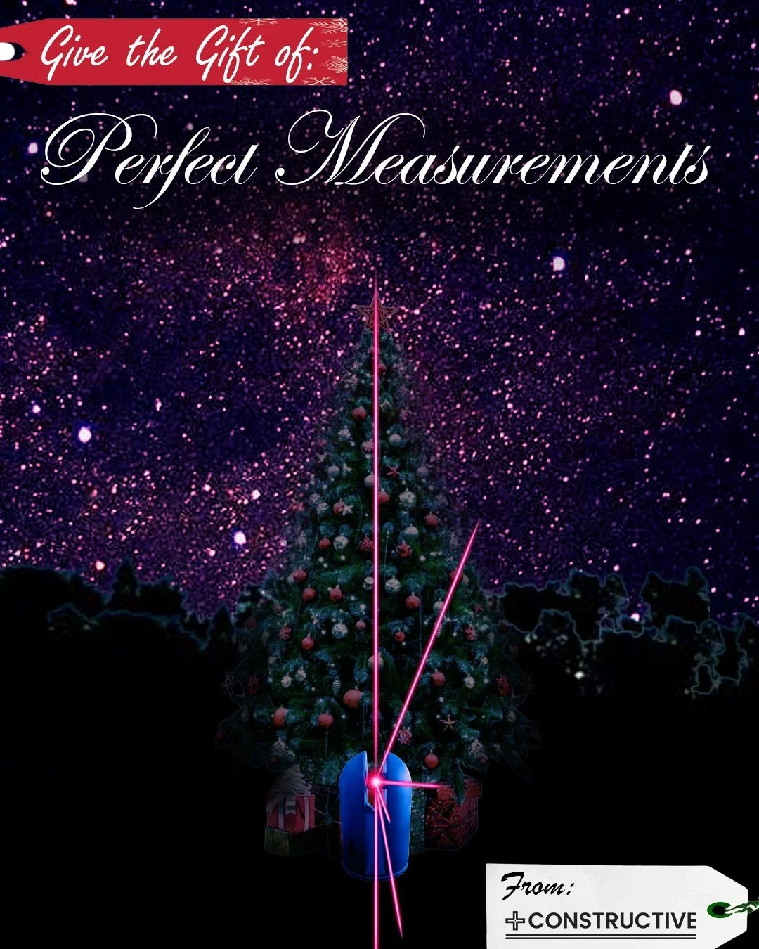 Merry Christmas from All Of Us at POSITIVE CONSTRUCTIVE!

We hope your Holiday is wonderful and filled with goodies like LiDAR scans and perfect measurements!

We are happy to help make your wishes come true!

#seasonsgreetings
#happyholidays
#MerryC