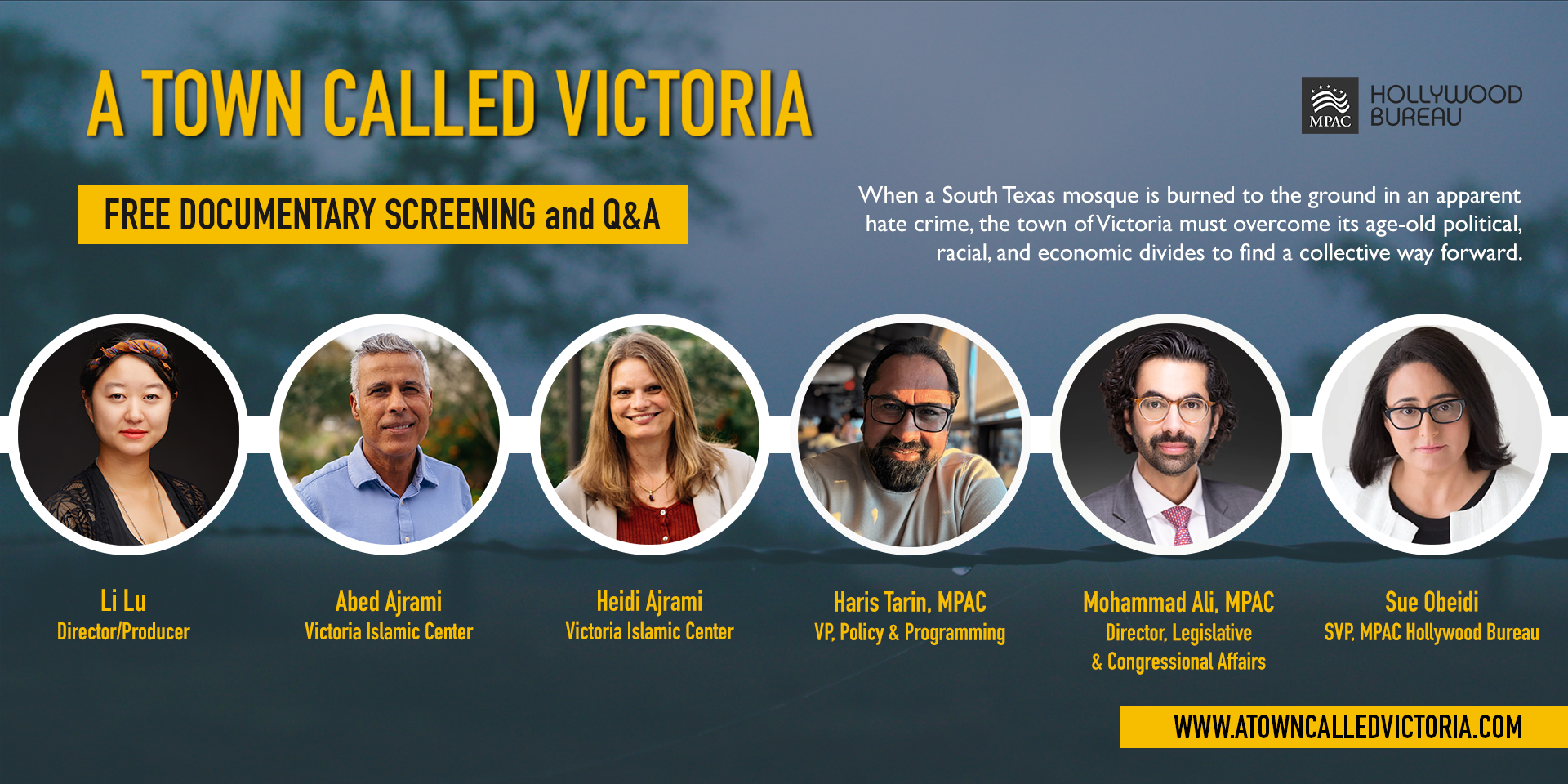 Free Reception, Documentary Screening, and Q&amp;A: "A Town Called Victoria"