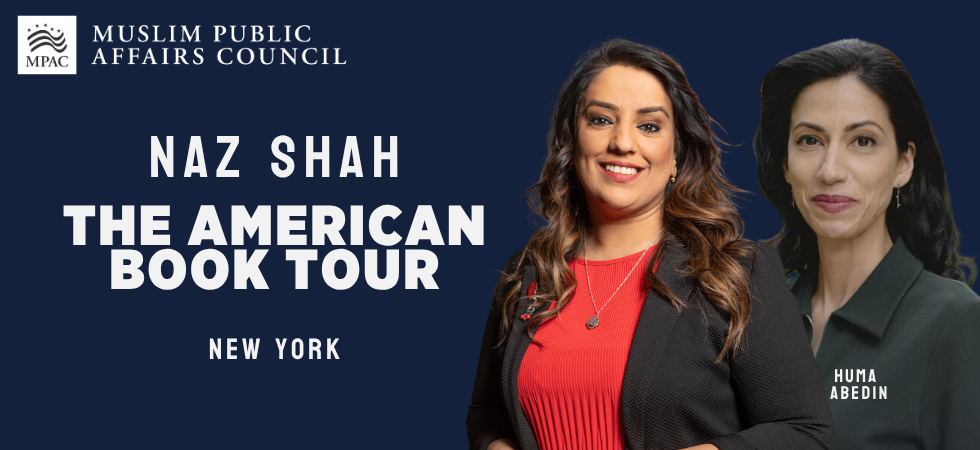 New York: Naz Shah — The American Book Tour