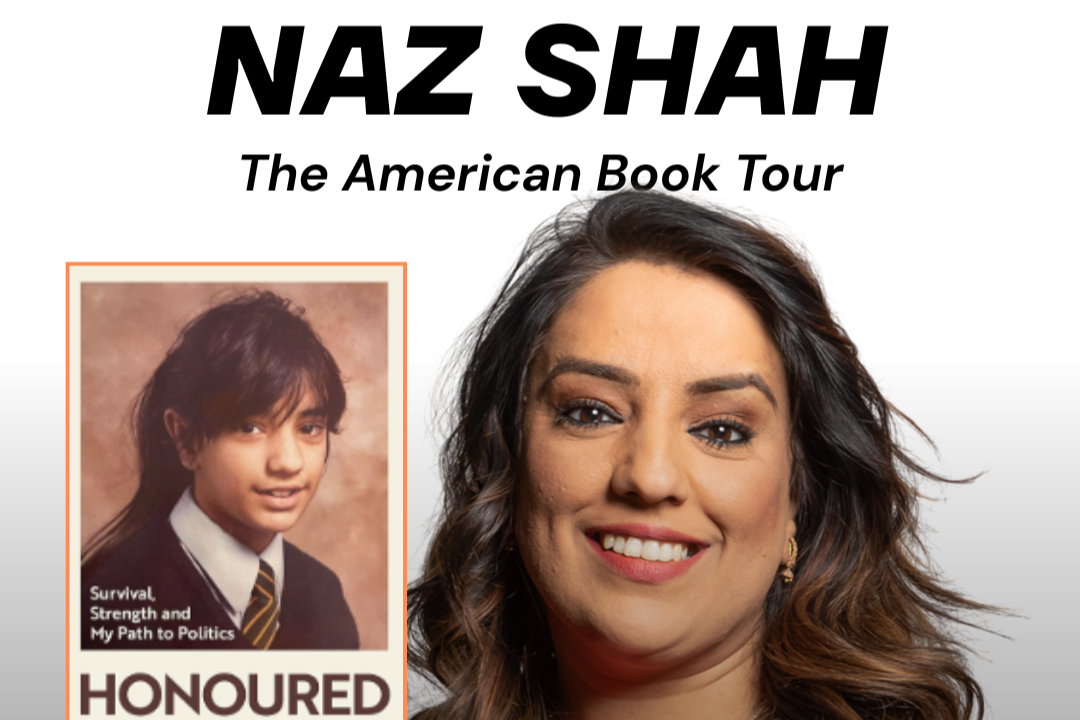 Los Angeles: Naz Shah — The American Book Tour