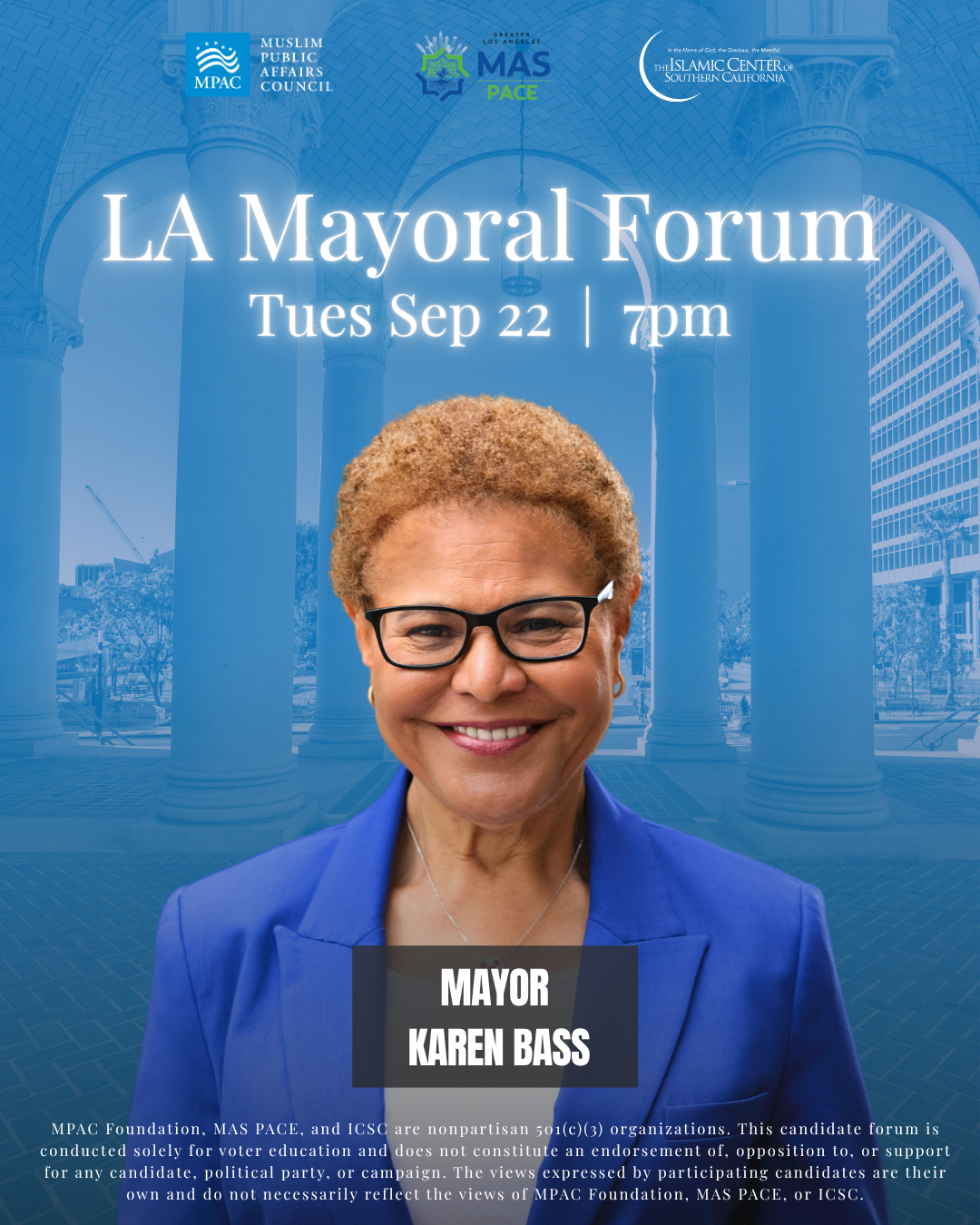 Los Angeles Mayoral Forum with Mayor Bass