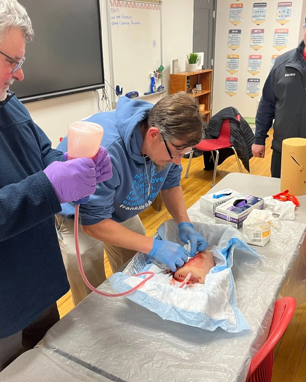 Today is National Stop the Bleed Day 🩸A reminder that everyday people can save lives. 

We&rsquo;re proud to see both our high school and adult Community Emergency Response Team (CERT) students learning critical Stop the Bleed skills, gaining the co