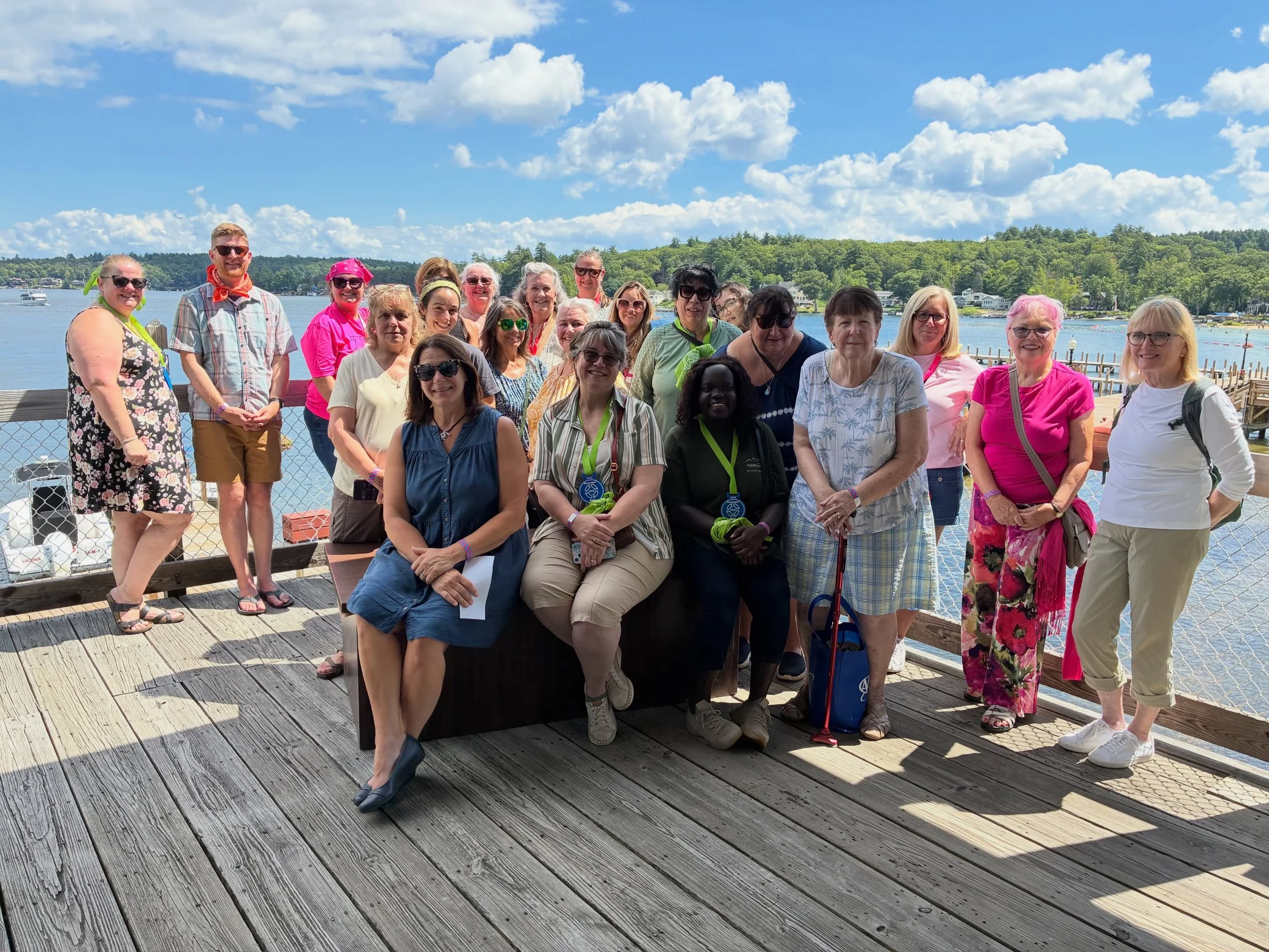 Our annual Summer Staff Outing was a success! Staff split into teams for a scavenger hunt around the Weirs before ending the day aboard the Mount Washington 🚢. Plenty of laughs and time to connect as a team made for a great day and the perfect remin