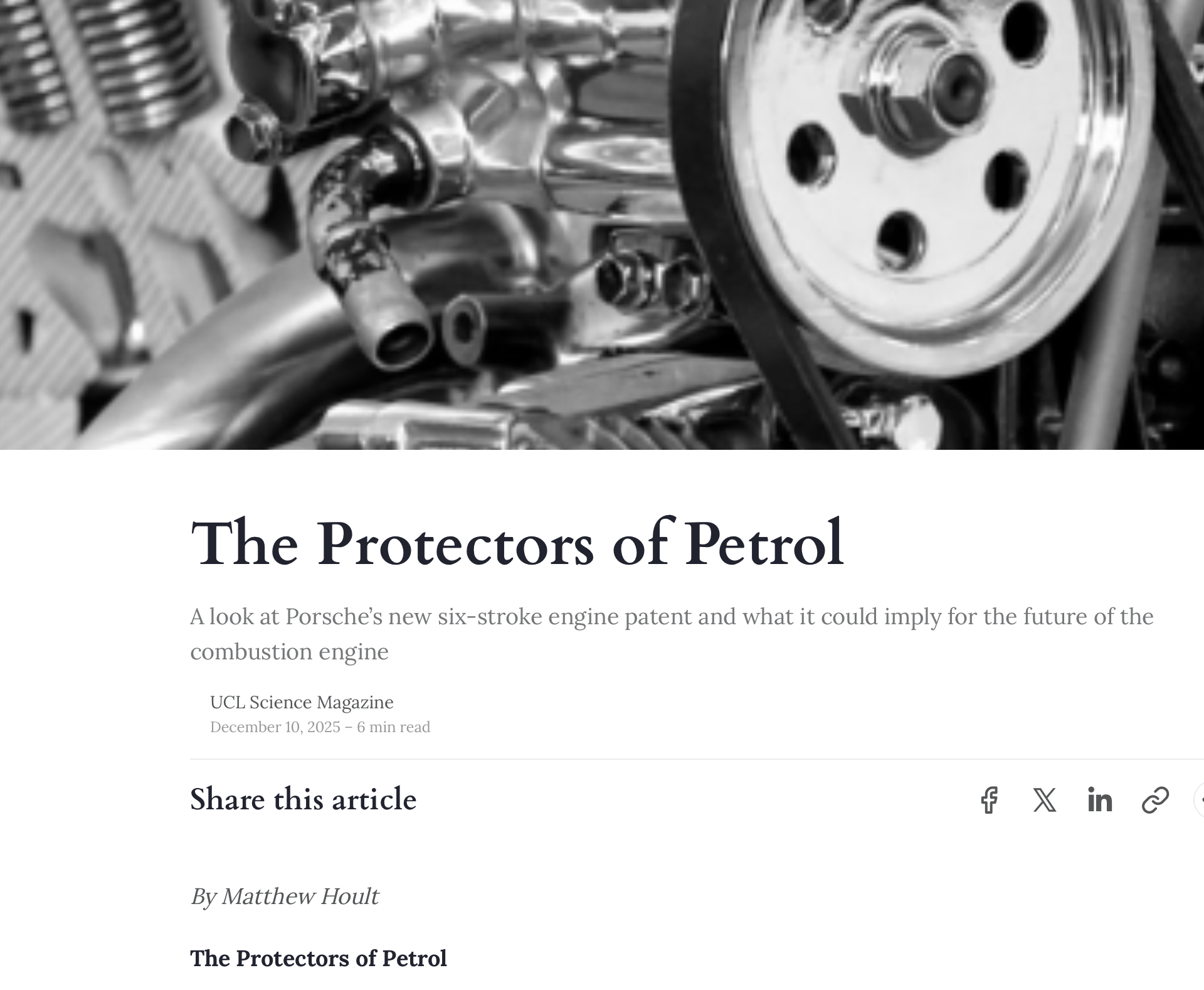 The Protectors of Petrol