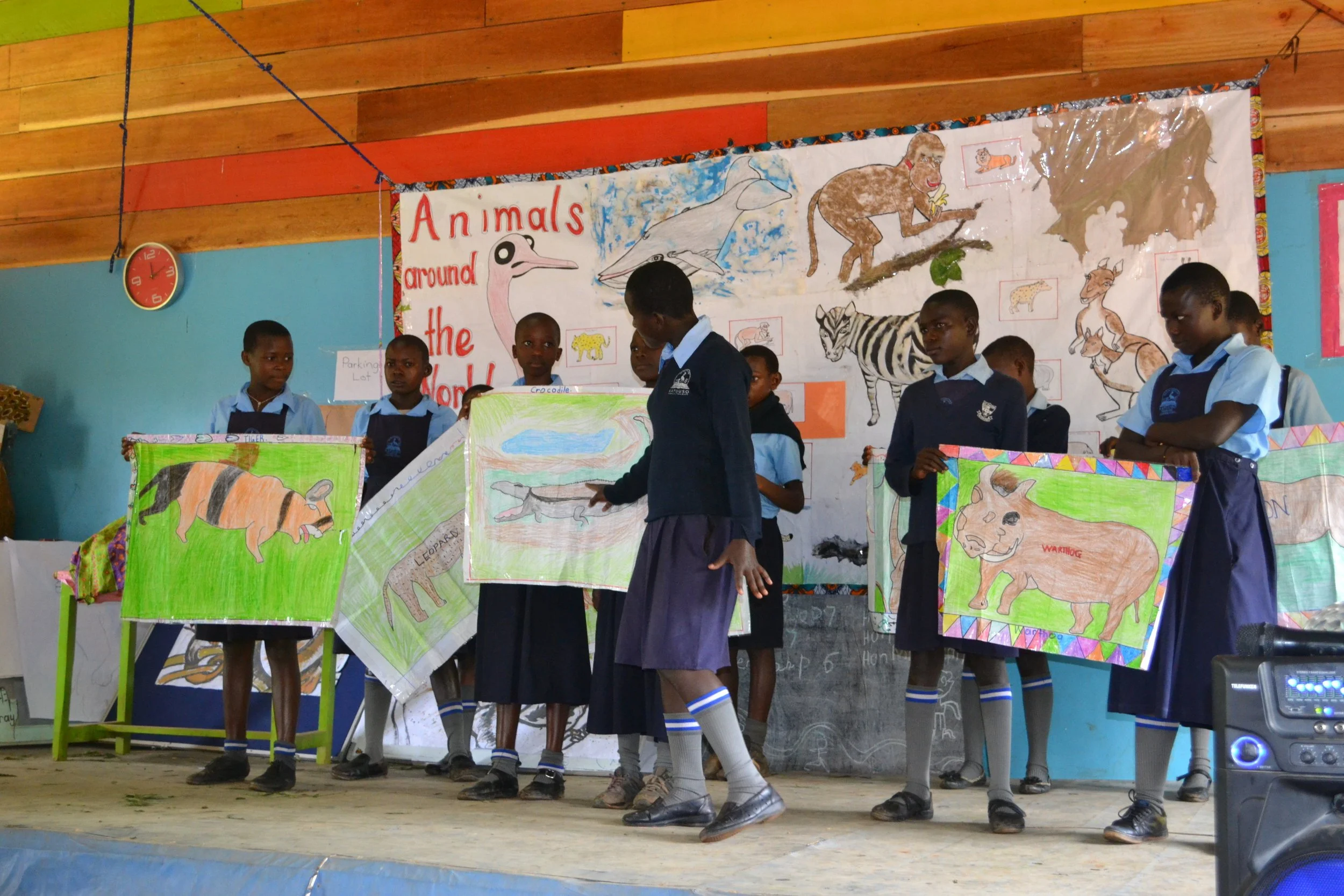 Educating parents and communities, not just children.