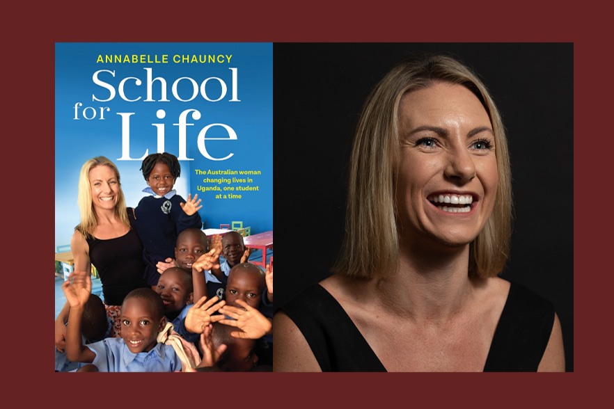 An evening with Annabelle Chauncy: School for Life the book