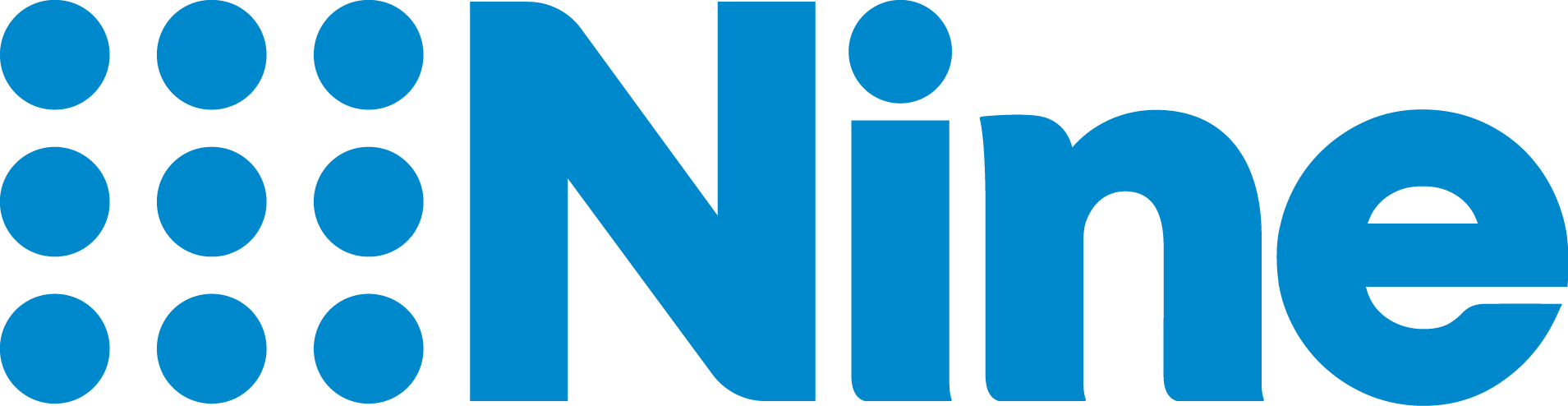 The logo for Netflix Kids, featuring the word 'Kids' in blue with a design element of 12 blue circles arranged in a rectangular formation to the left of the text.