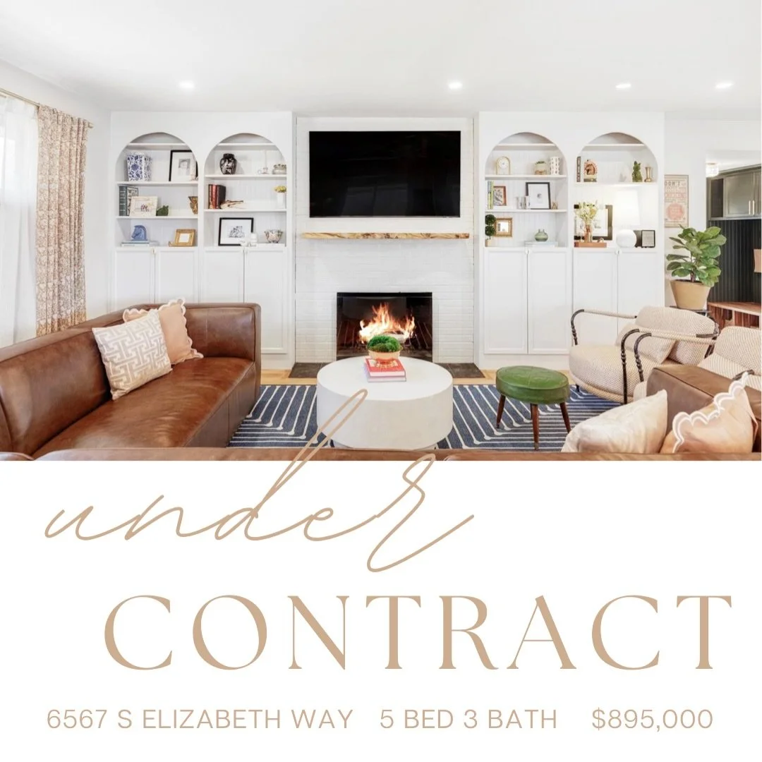 Under contract on this mid-century cutie in Dream House Acres for my darling clients. So excited for the next/Colorado chapter of this wonderful Texas family 🩷🏡