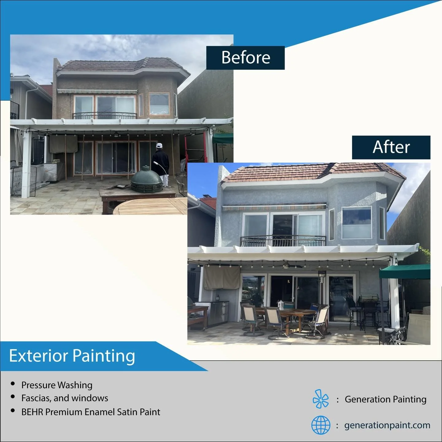 Residential Painting Exterior🏠

Orange County📍

#SoCalPainting #riversidepainter #paintingservices #interiorpainting #exteriorpainting #residentialpainting #commercialpainting #paintingcontractor
