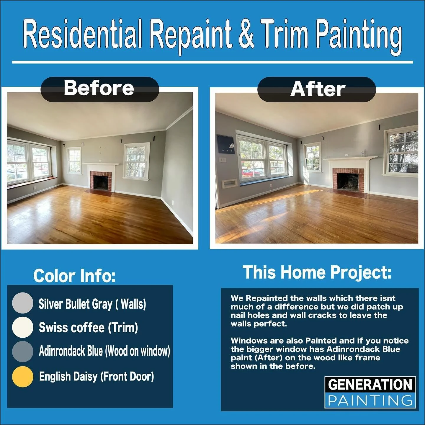 A finished project🏠 

#homeservice #homedesign #homedecor #paintcolorideas #paint #interiordesign #homerenovation #orangecounty