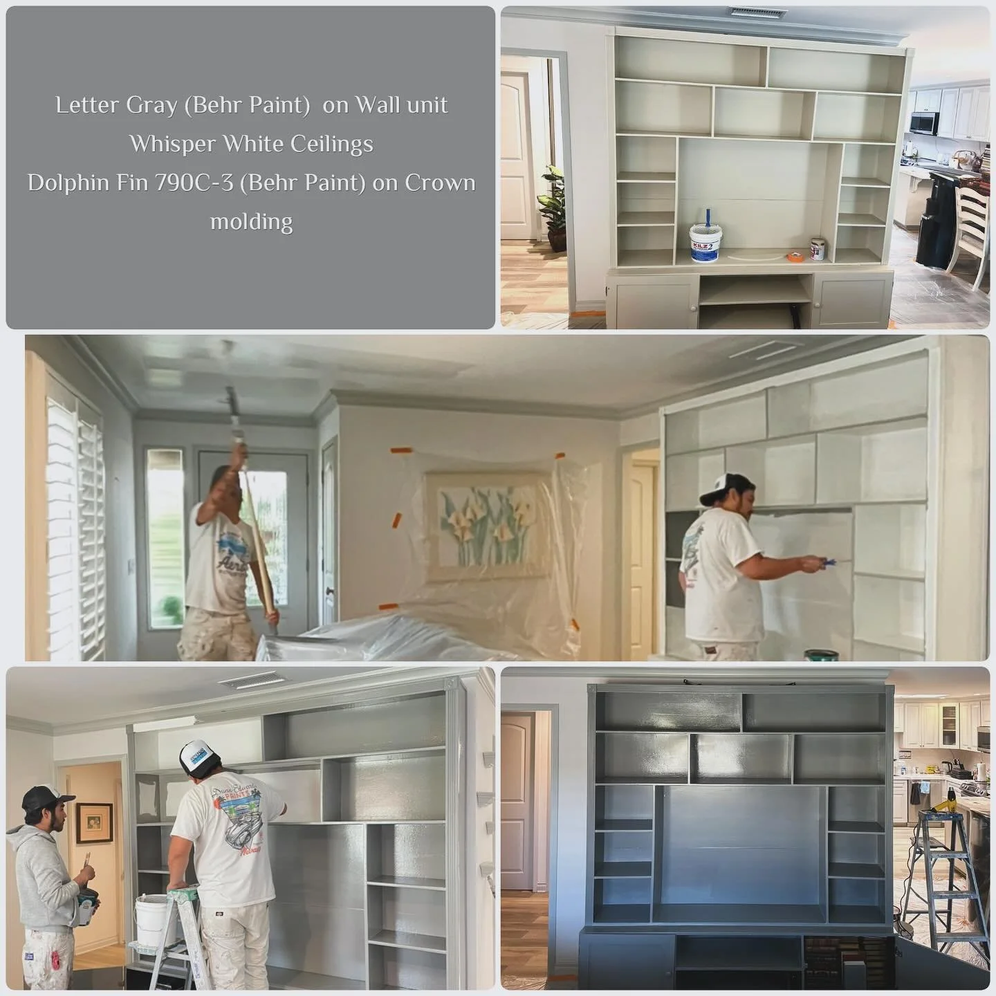 Interior Re-paint and Paint work 🏠🛋️

We Roll or Spray in your preference just ask!!

#homeservice #paintings #orangecounty ge