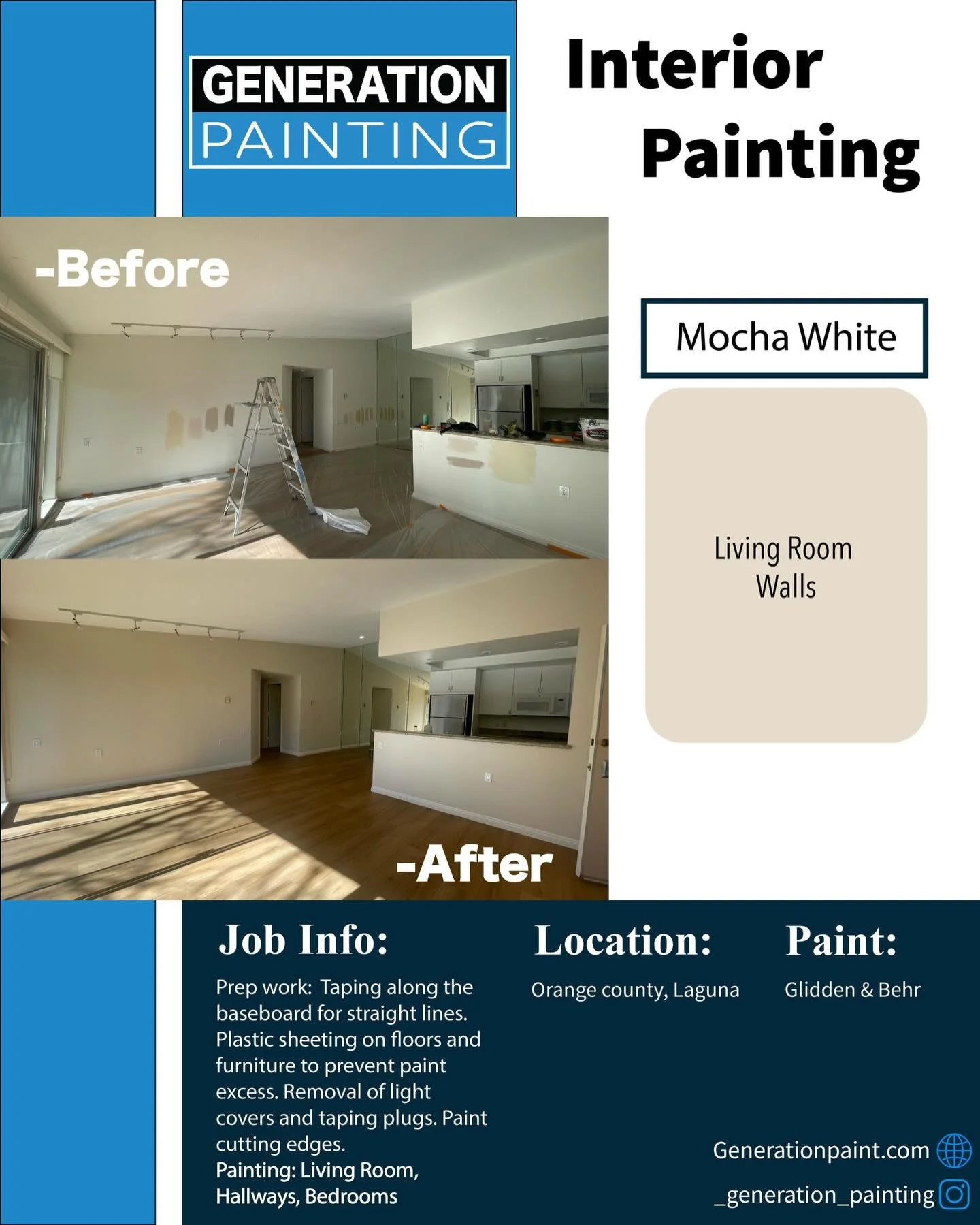 Interior Unit Painting/ Residential🏠

Orange County- Laguna 🍊 

#SoCalPainting #orangecounty #paintingservices #interiorpainting #exteriorpainting