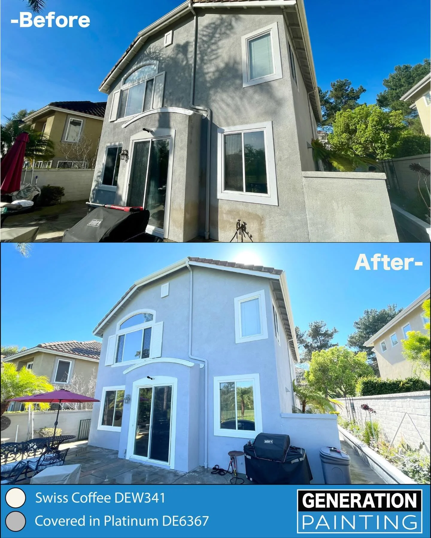 Exterior Painting Stucco&amp;Trim 🏡⛳️
-
A Beautiful Home and a Beautiful Review🥇
-
#SoCalPainting #interiorpainting #exteriorpainting #OrangeCounty #Painting