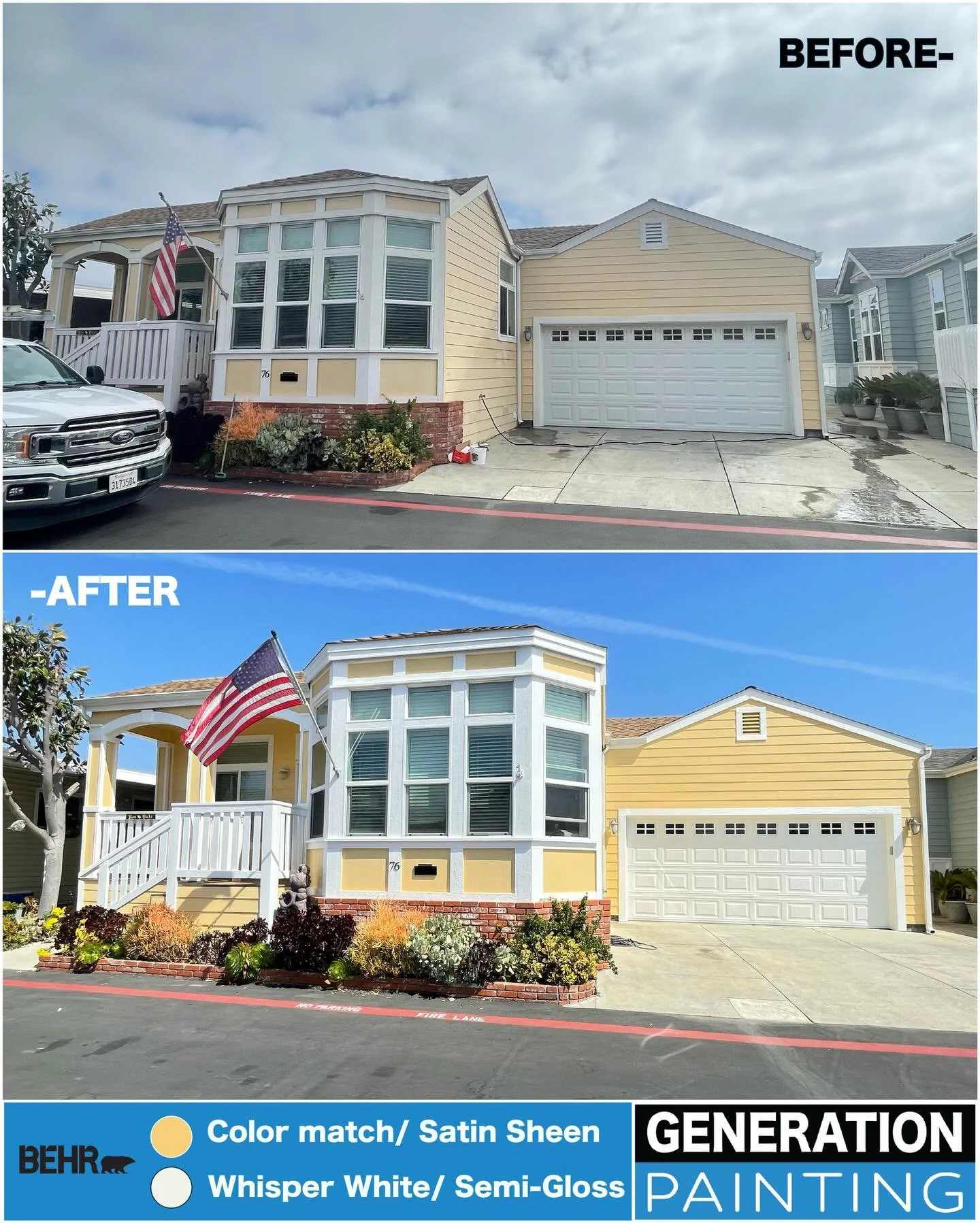 A Repaint on a beautiful Home, Crazy transformation!🏠
-
-Behr Marquee 
-
#SoCalPainting #interiorpainting #exteriorpainting #OrangeCounty #Painting