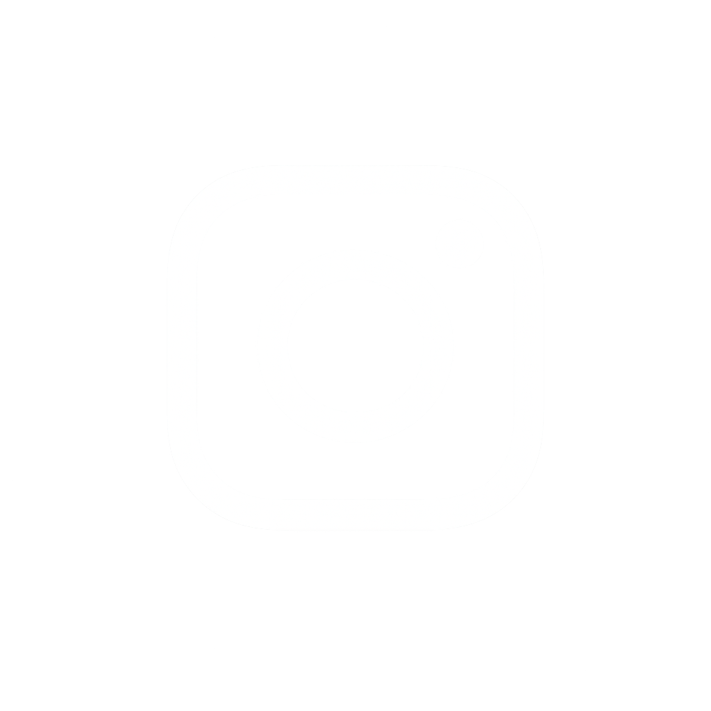 Instagram logo in white on a black background